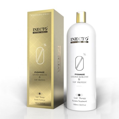 low MOQ 2020 NEW formaldehyde free keratin hair treatment gold protein brazilian hair straightening cream1000ml