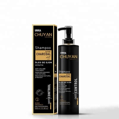 OEM/ODM 900ML private label argan oil black hair brazilian dry keratin shampoo hotel